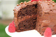 Load image into Gallery viewer, Chocolate Raspberry cake
